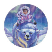 Planche À Découper Bus à ours polaire (Devant)