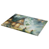 Planche À Découper Cabane de Fée Trèfle Lumineuse (Coin)