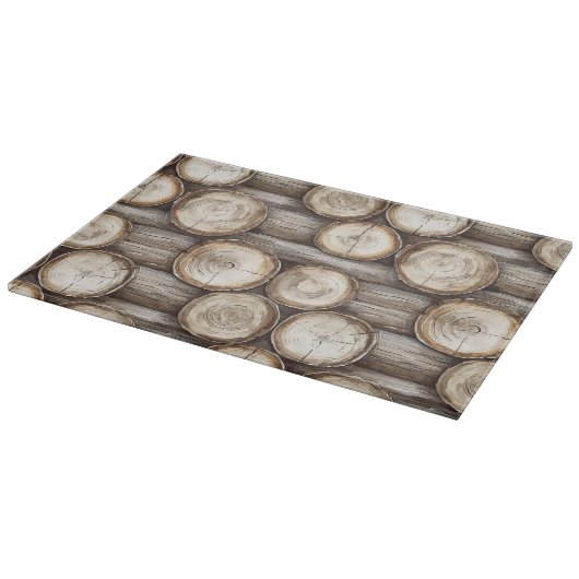 Planche À Découper Cabine de bois Noël (Coin)