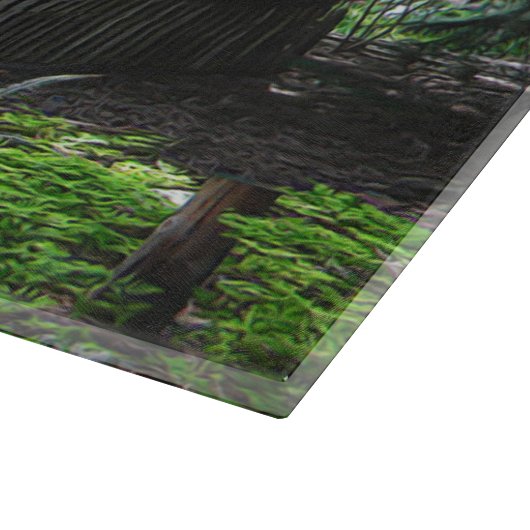 Planche À Découper Cabine de journal (Coin)