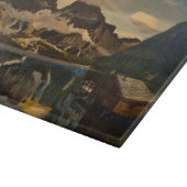 Planche À Découper Cabine sur Mountain Lake, par Gary Poling (Coin)