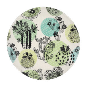 Planche À Découper Cactus En Floraison : Charme Sans Mains