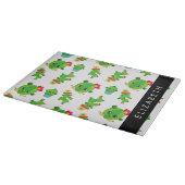 Planche À Découper Cactus mignons, Cactus Motif, Succulent, Votre Nom (Coin)