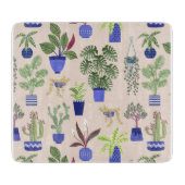 Planche À Découper Cactus Motif Succulent (Devant)
