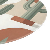 Planche À Découper Cactus vert sauge moderne Terracotta Désert (Coin)