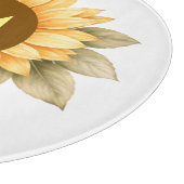 Planche À Découper Cadeau Bohème Champêtre Monogramme (Coin)