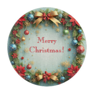 Planche À Découper 🎁Cadeau de décoration de cuisine en forme de cour