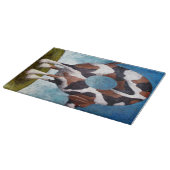 Planche À Découper Cadeau De Peinture Bagel-Beagle (Coin)