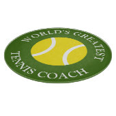 Planche À Découper Cadeau jaune fait sur commande de fête (Coin)