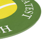 Planche À Découper Cadeau jaune fait sur commande de fête (Coin)