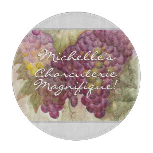 Planche À Découper Cadeau Personnalisé pour Amateur de Vin Charcuteri