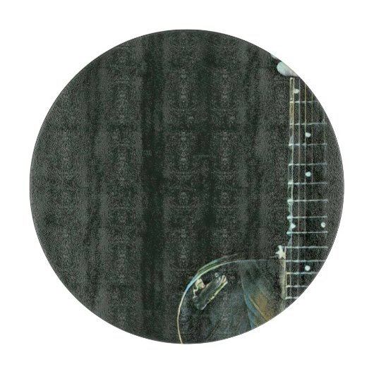 Planche À Découper Cadeaux de basse guitariste (Devant)