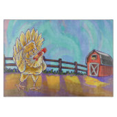 Planche À Découper Cadeaux et accessoires de poulet (Devant)