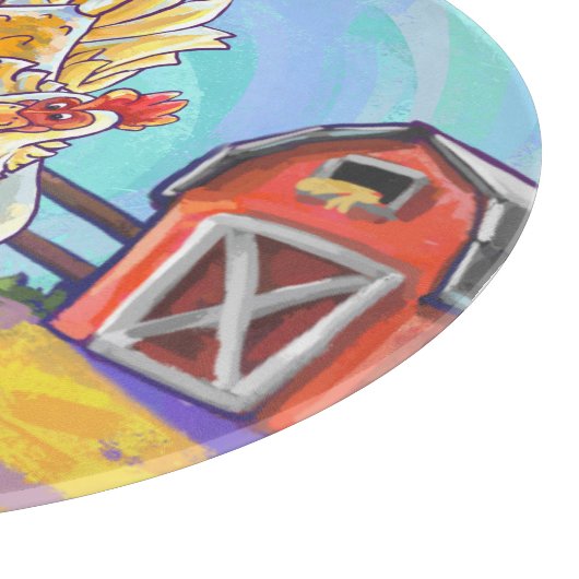 Planche À Découper Cadeaux et accessoires de poulet (Coin)