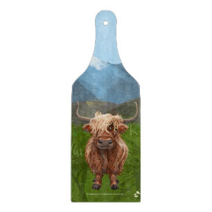 Planche À Découper Cadeaux et accessoires de vache Highland