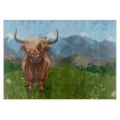 Planche À Découper Cadeaux et accessoires de vache Highland (Devant)