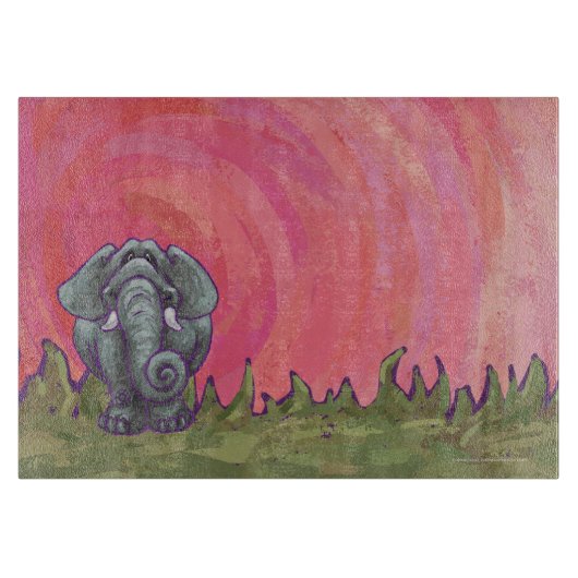 Planche À Découper Cadeaux et accessoires éléphants (Devant)