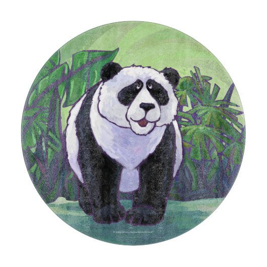 Planche À Découper Cadeaux et accessoires pour ours Panda (Devant)