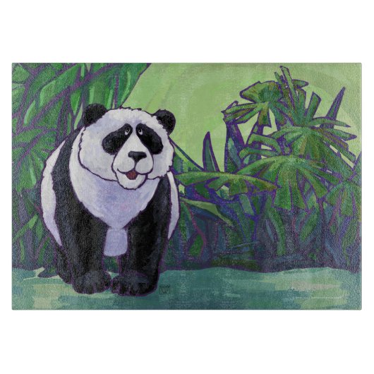 Planche À Découper Cadeaux et accessoires pour ours Panda (Devant)