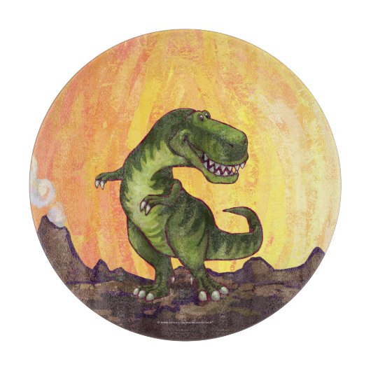Planche À Découper Cadeaux et accessoires Tyrannosaurus (Devant)