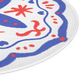 Planche À Découper Cadran de la flore populaire (Coin)
