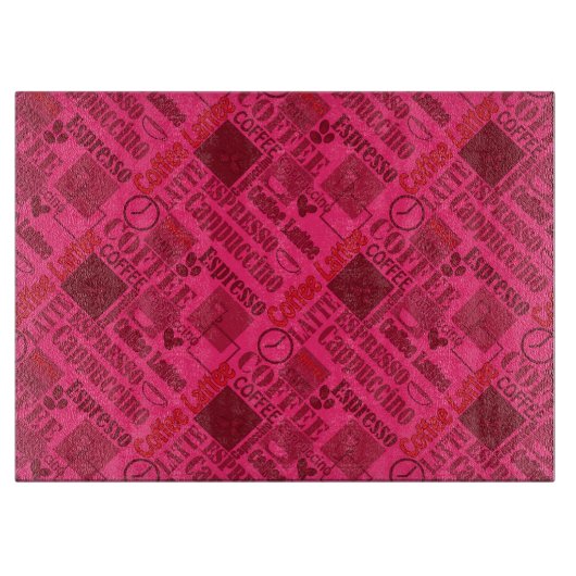 Planche À Découper Café aimant (Devant)