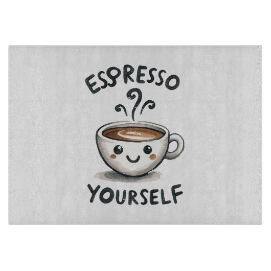 Planche À Découper Café Espresso Yourself (Devant)