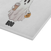 Planche À Découper Café fantôme Halloween drôle  (Coin)