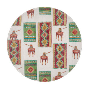 Planche À Découper Café Istanbul Tapis : Motif Vintage