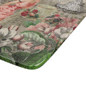 Planche À Découper Café Lady Victorian Femme Rose Classy (Coin)