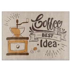 Planche À Découper Café Lover Café Est La Meilleure Idée