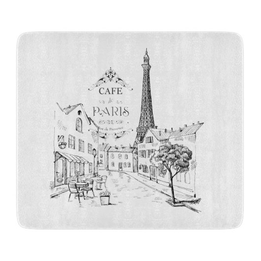 Planche À Découper Café Paris (Devant)