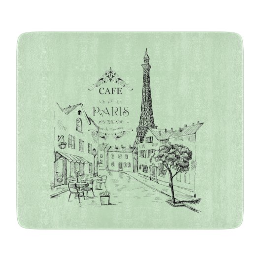 Planche à découper Café Paris (Devant)