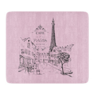 Planche à découper Café Paris