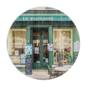 Planche À Découper Cafés français : Versailles scène cosy.