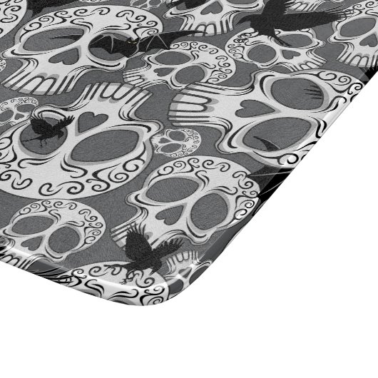 Planche À Découper Calaveras décoratives Halloween (Coin)