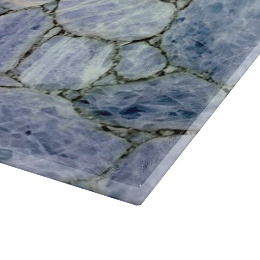 Planche À Découper Calcite bleu (Coin)