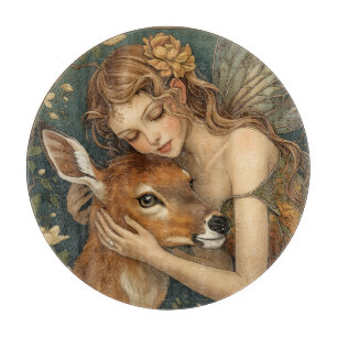 Planche À Découper Câlin de fée - Le cœur tendre de la nature