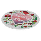 Planche À Découper Calligraphie Script Extraordinaire Maman, Fête des (Coin)