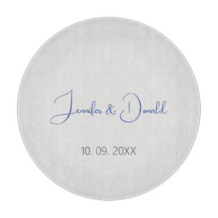 Planche À Découper Calligraphie tendance écriture classique personnel