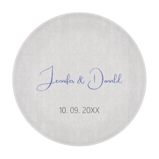 Planche À Découper Calligraphie tendance écriture classique simple pe (Devant)