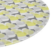 Planche À Découper Calque de cœurs de la Saint-Valentin motif jaune e (Coin)
