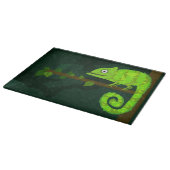 Planche À Découper Caméléon mignon vert (Coin)