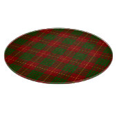 Planche À Découper Cameron tartan rouge vert plaid (Coin)