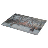 Planche À Découper Camille Pissarro - Chataigniers a Louvecienne (Coin)