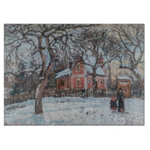 Planche À Découper Camille Pissarro - Chataigniers a Louvecienne