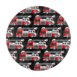 Planche À Découper Camion de pompiers