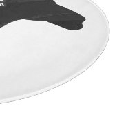 Planche À Découper Camion Silhouette à la main (Coin)