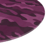 Planche À Découper Camo de couleur violette tyrienne (Coin)