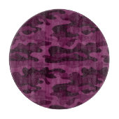 Planche À Découper Camo de couleur violette tyrienne (Devant)